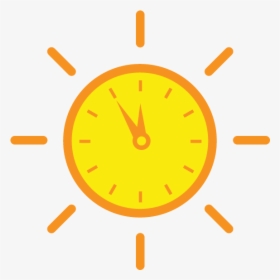 Golden Ticket Png - Sun Clock Clipart, Transparent Png, Free Download