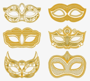 Masquerade Ball Dance Png - Mascara Dourada Png, Transparent Png, Free Download