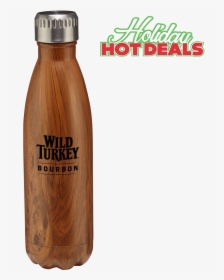 Woodgrain Cascade Bottle - Water Bottle, HD Png Download, Free Download