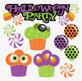 Transparent Halloween Food Clipart - Halloween Cuttables Miss Kate, HD Png Download, Free Download