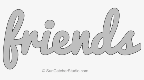 Transparent Word Art Png - Clipart Friends Word Art, Png Download, Free Download