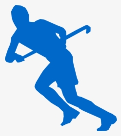Hockey Hockey Stick Running Attack Run Sports - Clip Art Field Hockey Players, HD Png Download, Free Download