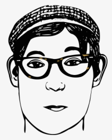 Fukutaro With Eyeglasses Clip Arts - Illustration, HD Png Download, Free Download