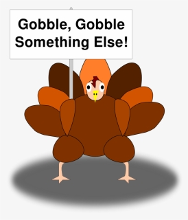 Turkey With Banner - Clip Art, HD Png Download, Free Download