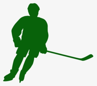 Green Hockey Player Clip Art, HD Png Download, Free Download
