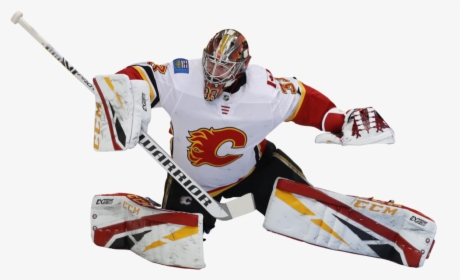 Servis - Calgary Flames Goalies 2019, HD Png Download, Free Download