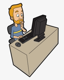 Cartoon Computer Png, Transparent Png, Free Download