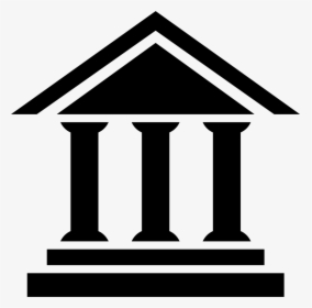 Antique Columns Building Front Comments - Trading Building Icon, HD Png Download, Free Download