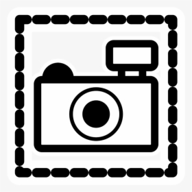 Camera Computer Icons Drawing Black And White - Camera Clip Art Black And White, HD Png Download, Free Download