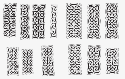 Columns, Goticas, Vector, Celtic, Patterns - Middle Ages Pattern Png, Transparent Png, Free Download