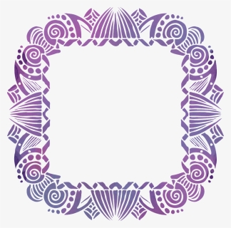 Frame, Mandala, Lilac, Purple, Tribal, Ethnic, Retro - Circle, HD Png Download, Free Download