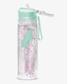 Glitter Unicorn Water Bottle, HD Png Download, Free Download