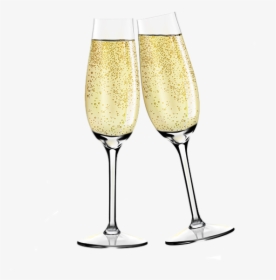 Champagne Glass New Year - New Year Champagne Png, Transparent Png, Free Download