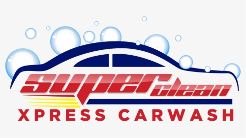 Superclean Xpress Carwash - Super Clean Xpress Car Wash, HD Png Download, Free Download