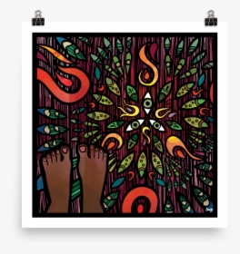 Holy Ground Print - Stained Glass, HD Png Download, Free Download