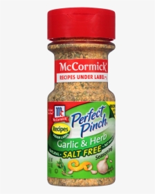 Perfect Pinch Salt Free Garlic Herb Seasoning - Mccormick Spice Italian Seasoning, HD Png Download, Free Download