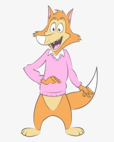 The Big Bad Wolf - Cartoon, HD Png Download, Free Download