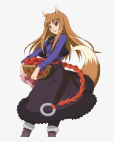 Spice And Wolf Transparent - Anime Holo Spice And Wolf, HD Png Download, Free Download
