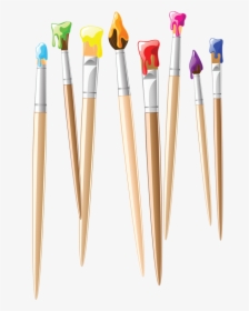 Transparent Paintbrush Clipart Png - Paint Brushes Clip Art, Png Download, Free Download