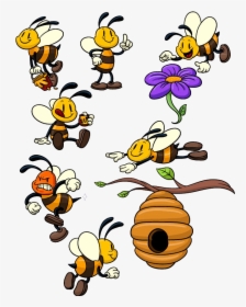 Transparent Hornet Png - Hard Working Bee Clipart, Png Download, Free Download