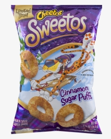 Cheetos Sweetos Cinnamon Sugar Puffs Cinnamon Sugar - Sweetos Cheetos 2019, HD Png Download, Free Download