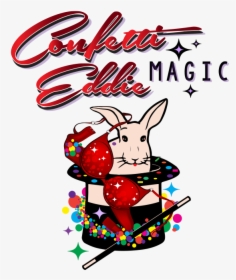 Confetti Eddie"s Naughty Magic Show - Cartoon, HD Png Download, Free Download