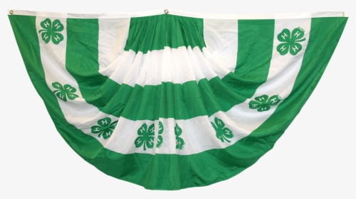 3’ X 6’ Pleated 4-h Bunting - Silk, HD Png Download, Free Download