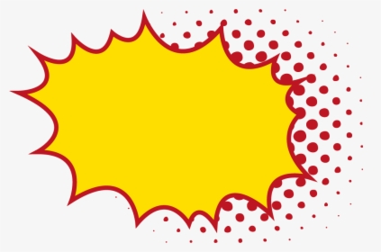 Explosion Clipart Illustration - Explosion Pop Art Png, Transparent Png, Free Download