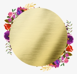 Hand Painted Round Frame Back Png Transparent - Thank You Mom For The Gift, Png Download, Free Download