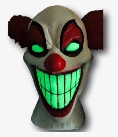 Chester The Evil Clown Mask, Glow In The Dark , Png - Scary Clowns Masks For Halloween, Transparent Png, Free Download