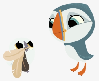 Characters Puffin Rock Png, Transparent Png, Free Download