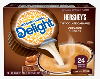 Hershey"s Chocolate Caramel Coffee Creamer Singles - Hershey's, HD Png Download, Free Download