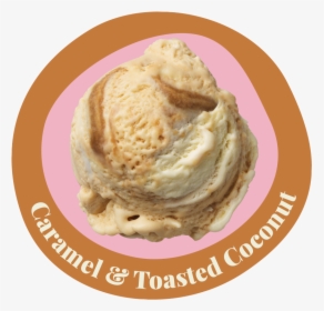 Caramel Toasted Coconut N - Soy Ice Cream, HD Png Download, Free Download