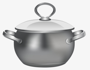 Cooking Pot Clipart - Cook Pot Clipart Black And White, HD Png Download, Free Download