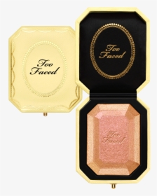 Too Faced Pink Highlighter - Two Faced Diamond Highlighter, HD Png Download, Free Download