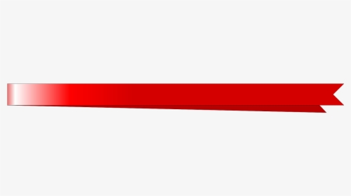 Line Clipart Underline - Clip Art Ribbon Bookmark, HD Png Download, Free Download