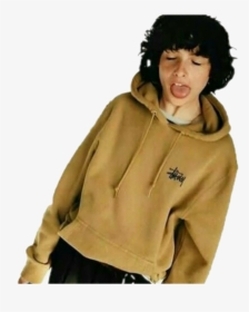 Finn Wolfhard Png Picture - Finn Wolfhard With Hoodie, Transparent Png, Free Download