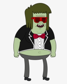 Swag Muscle Man - Muscle Man Cartoon Regular Show, HD Png Download, Free Download