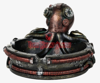 Steampunk Octopus Ashtray - Ashtray, HD Png Download, Free Download