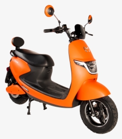 Moped Png Orange, Transparent Png, Free Download