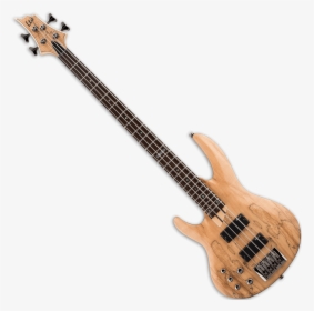 Esp Ltd B-204sm Left Handed Bass Guitar In Natural - Gitar Bass Left Handed Esp, HD Png Download, Free Download