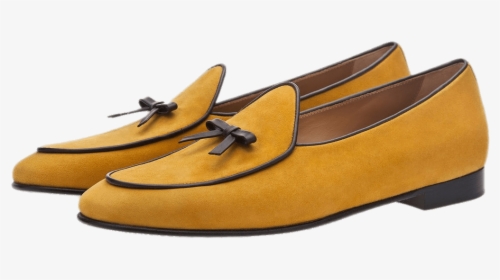 Mustard Yellow Loafers - Belgian Loafers, HD Png Download, Free Download