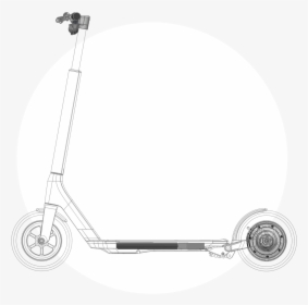 Motorized Scooter, HD Png Download, Free Download