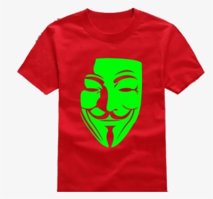 Anonymous Mask T Shirt Black Png, Transparent Png, Free Download