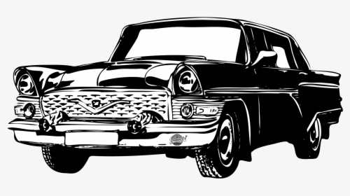 Car Luxury Transprent Png Free Download Family - Classic Car Drawing Png, Transparent Png, Free Download