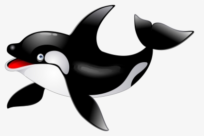 Killer Whale Png - Transparent Dolphin Border Clip Art, Png Download, Free Download