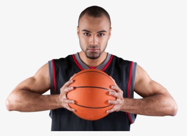 Basketball Player Holding Ball - Nba Player Holding Ball, HD Png Download, Free Download