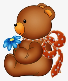 Bear Clipart, Bear Cartoon, Cute Bears, Brown Bear, - Sweet Teddy, HD Png Download, Free Download