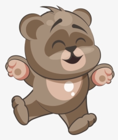 Bear Emoji Png - Cute Teddy Bear Emoji, Transparent Png, Free Download