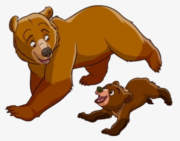 Free Mother Cliparts Download - Bear And Cub Clipart, HD Png Download, Free Download